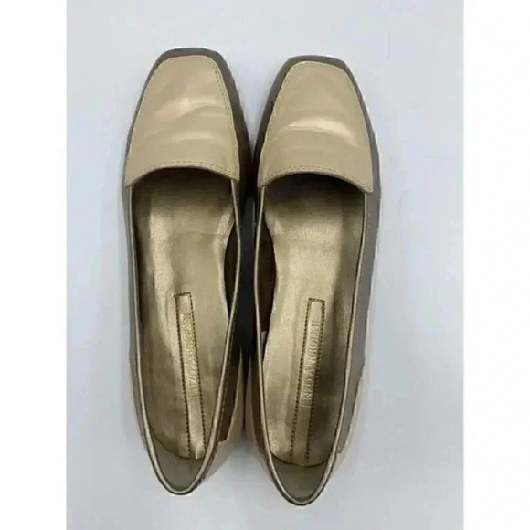 Enzo Angiolini Women's Leather Colorblock Liberty Loafer‎ Sz 7.5 metalic - Picture 5 of 8